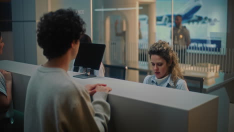airport check-in