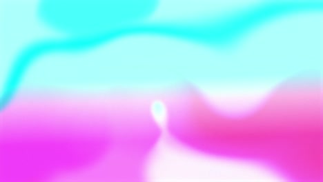 animación de formas brillantes de gradiente multicolores abstractas fuera de foco