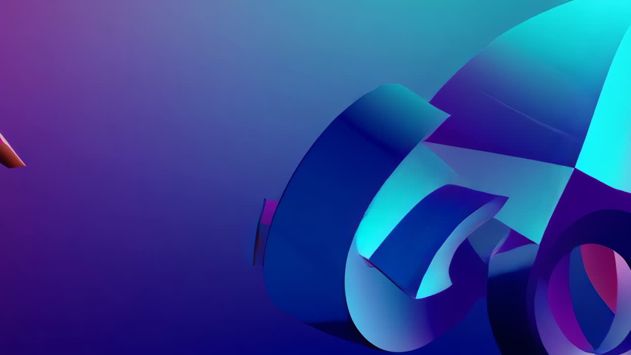 Abstract 3D Geometric Shapes