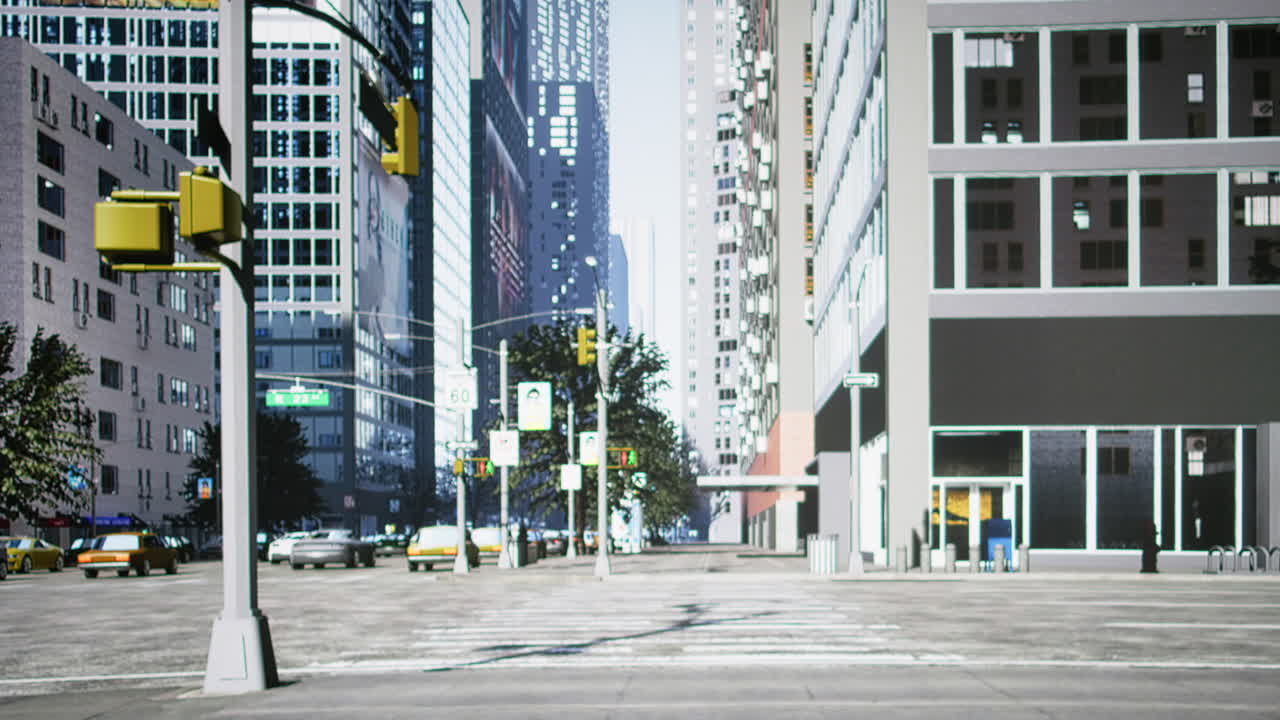 Multiethnic group of people with different ages crossing busy street