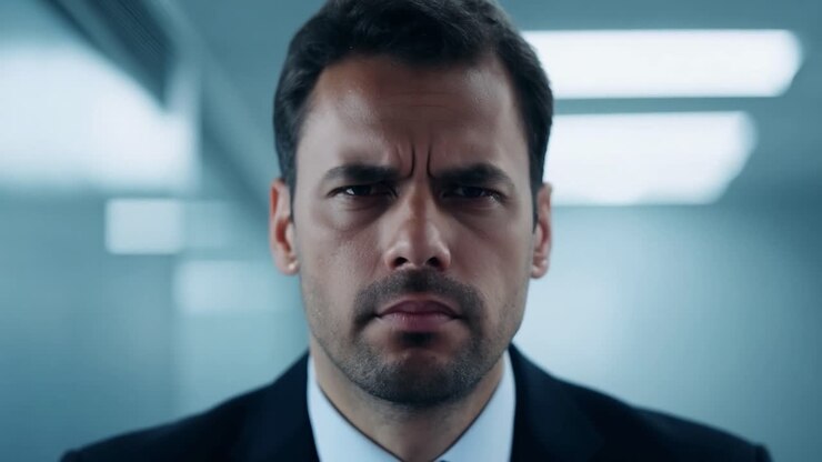 Angry Business Man