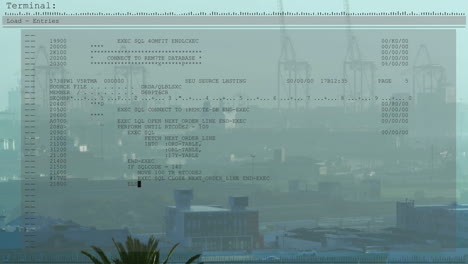 Animation-of-data-processing-over-cityscape