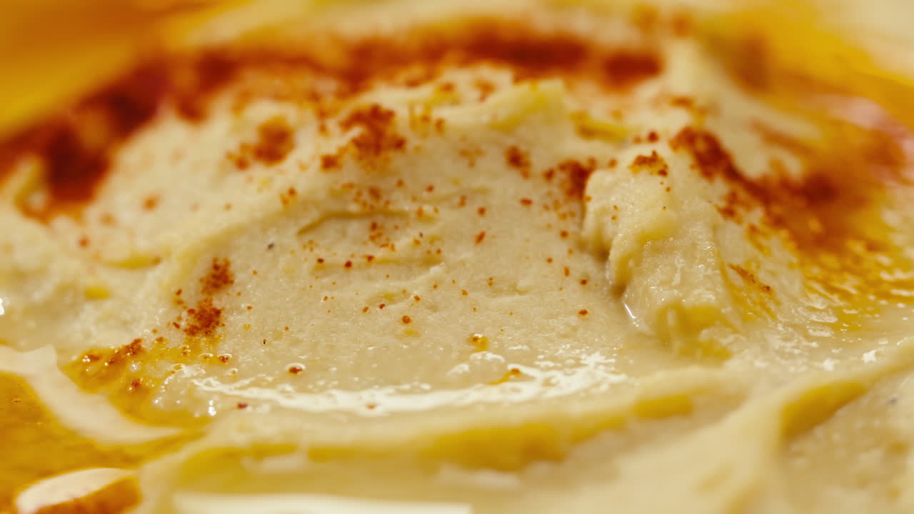 Close up of Hummus