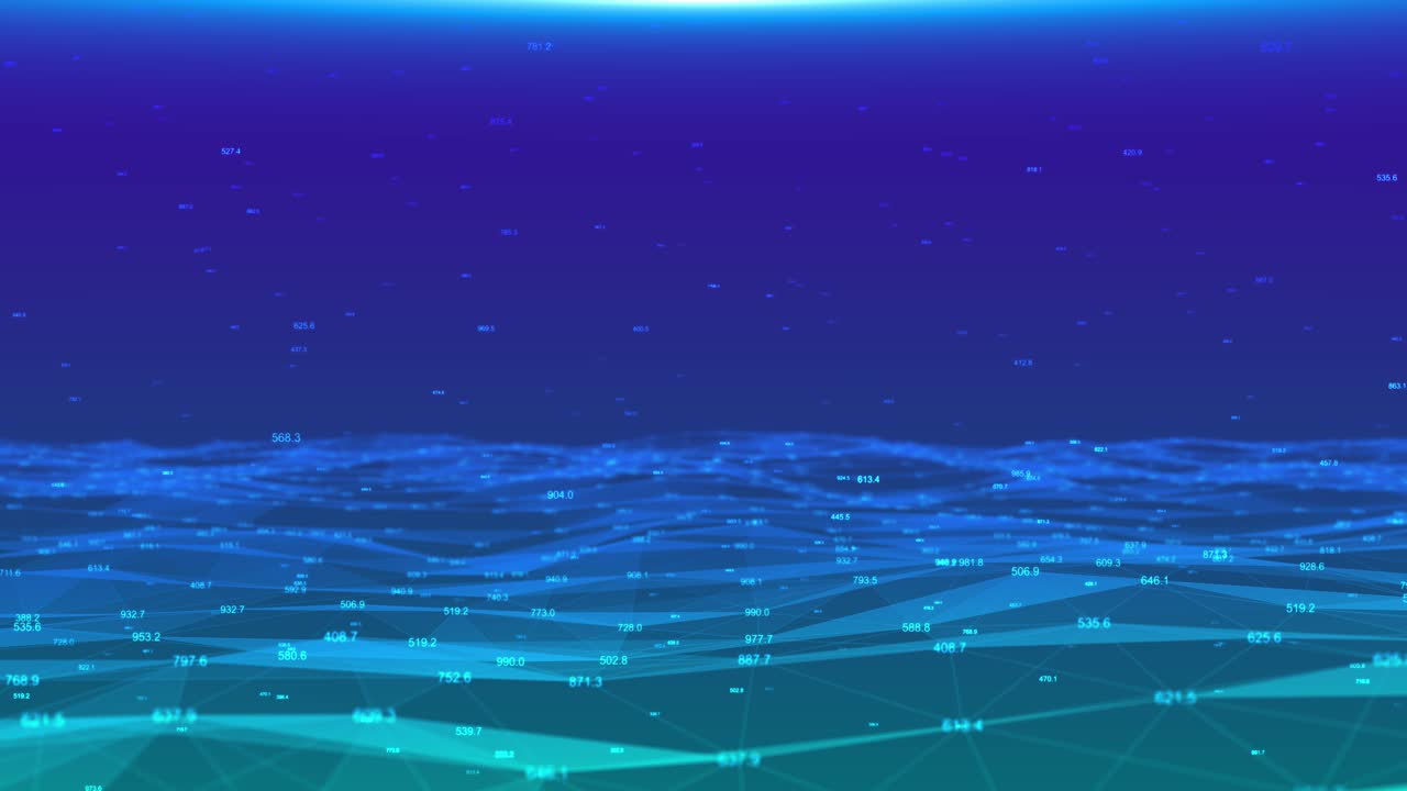 추상 데이터 시각화