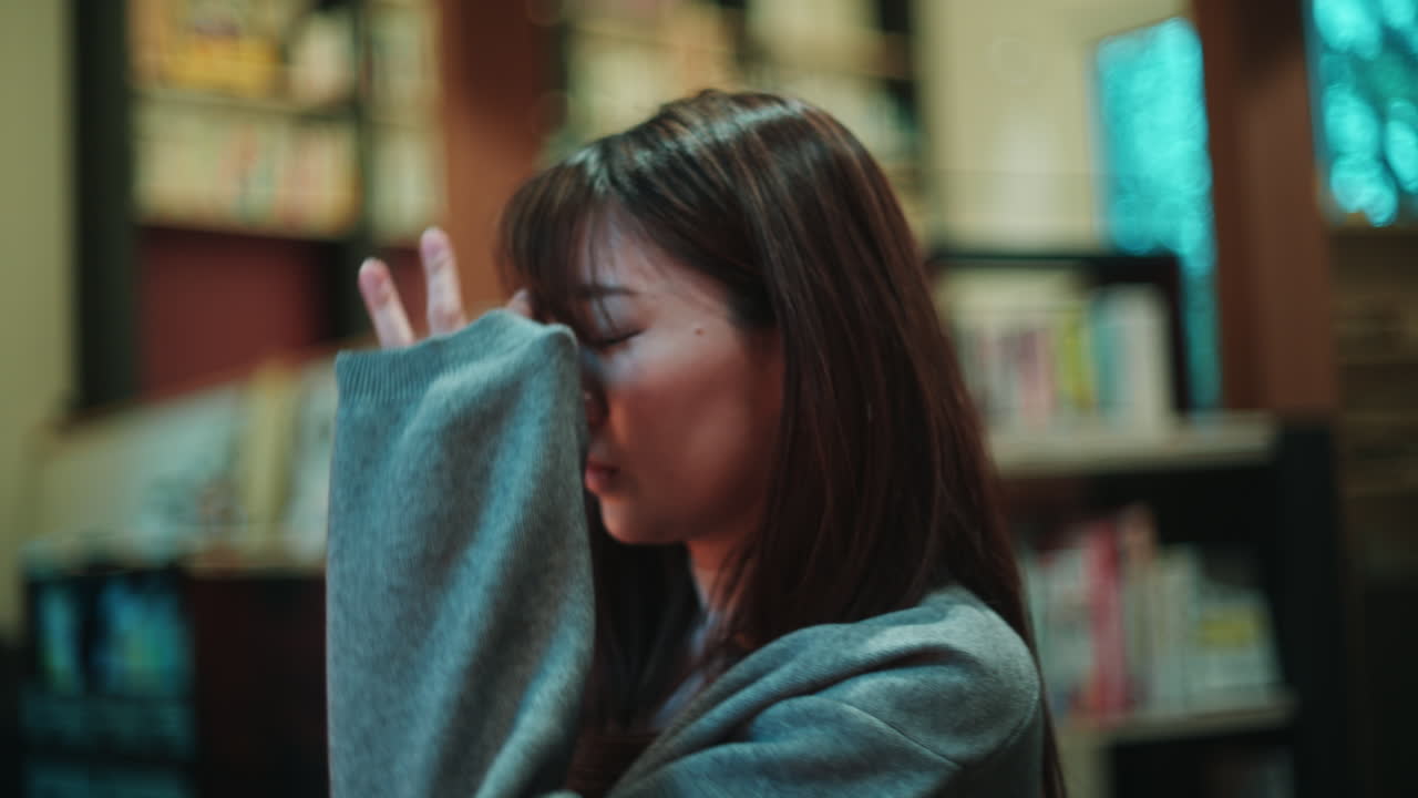 Portraits of a woman indoors