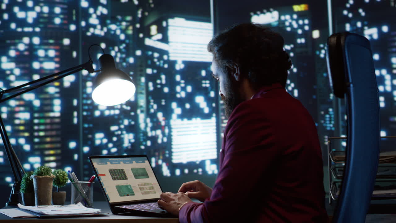 Agency administrator focusing on company goals and resources