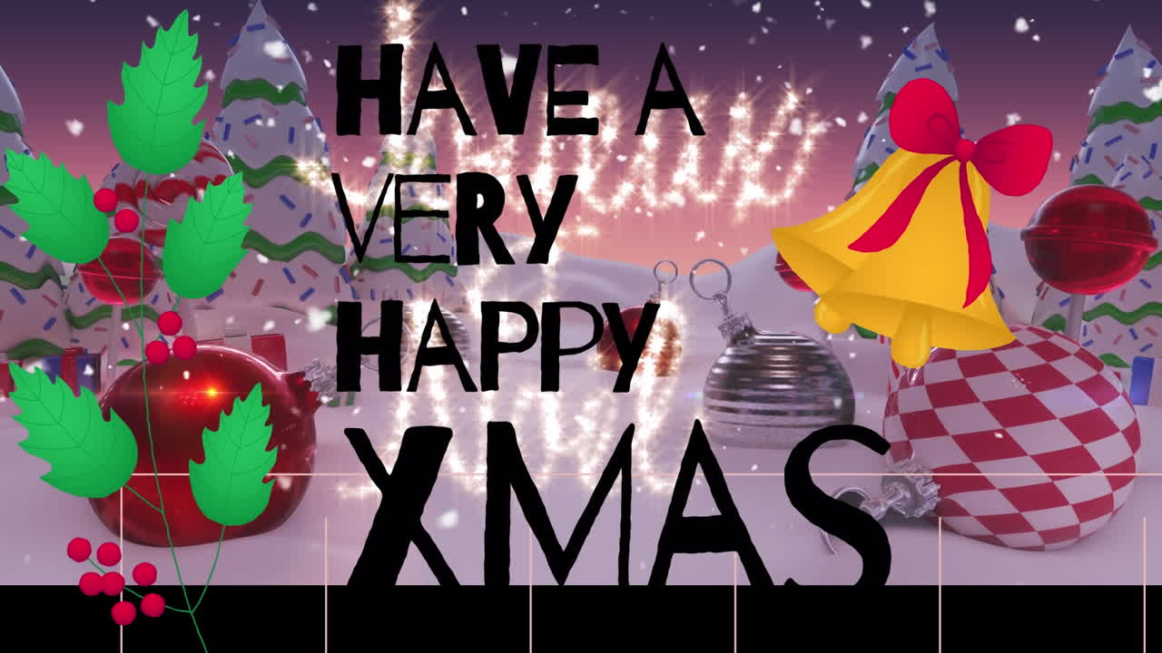 차트와 비디오는 상징적인 시각으로 크리스마스를 축하합니다.