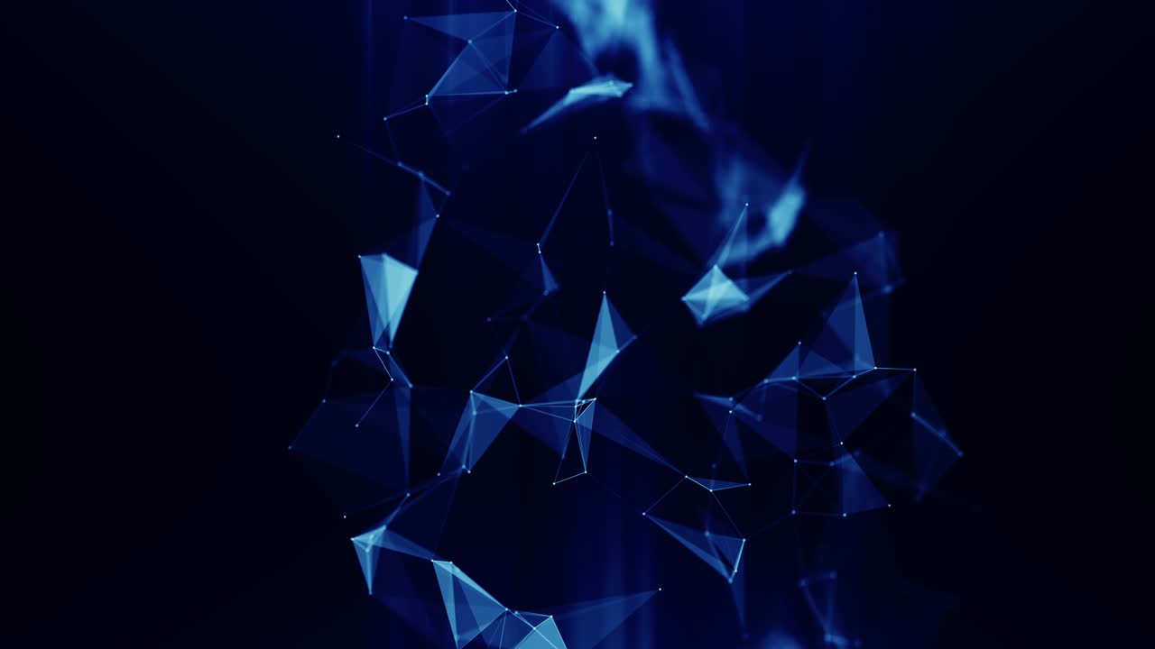 formas abstractas plexo animación de fondo