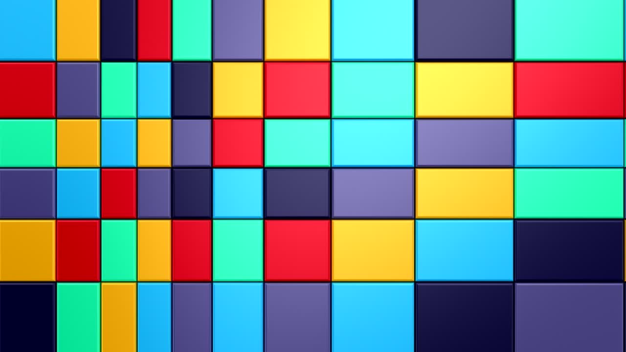 fondo de cuadrados animados