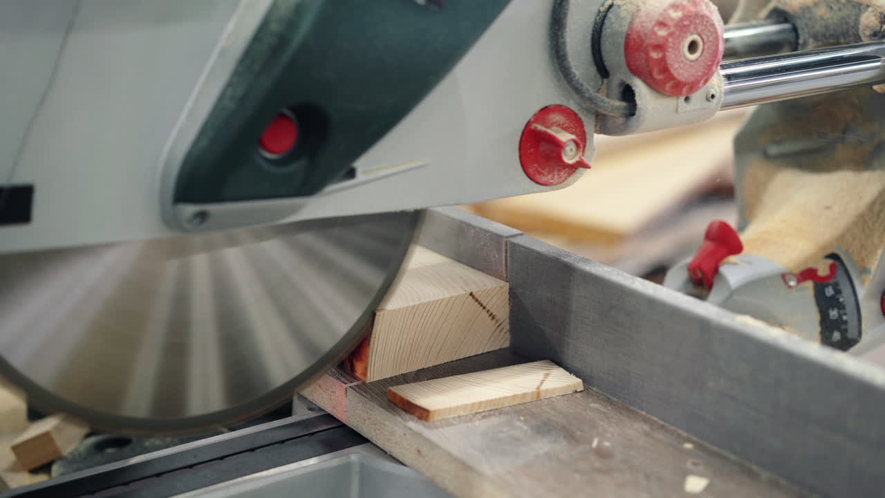 Woodworking Process with Circular Saw