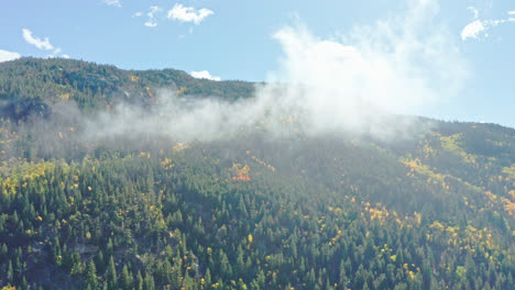 Imágenes-De-Drones-Del-Norte-De-Colorado-De-Colores-De-Otoño-En-Las-Montañas