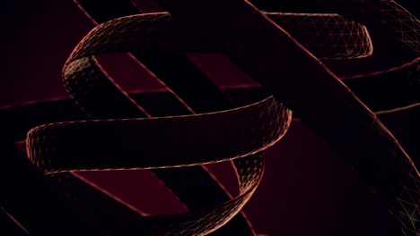 fondo de círculo abstracto (loopable) video de stock
