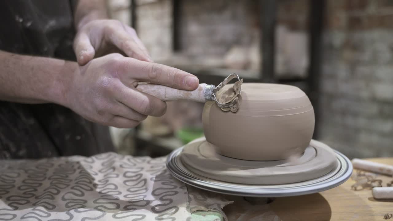 도자기 바 에 세라 그 을 만드는 장인