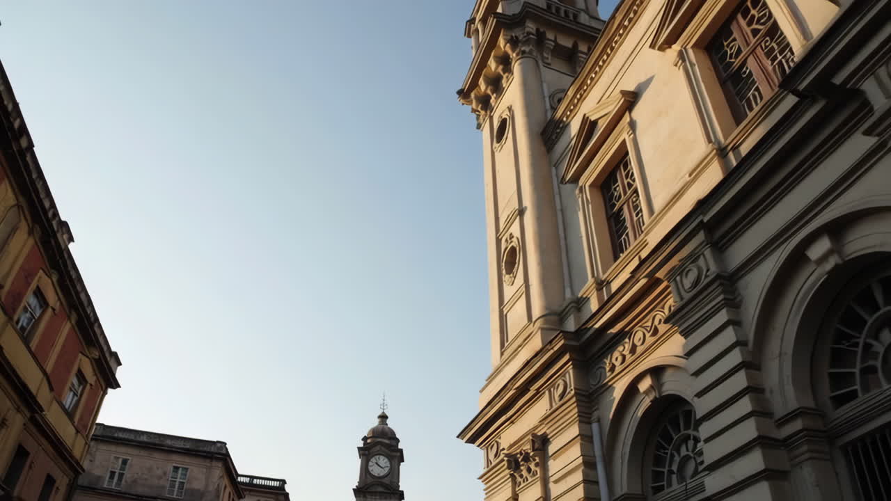 Close-up of an Ornate Vintage Wall Clock