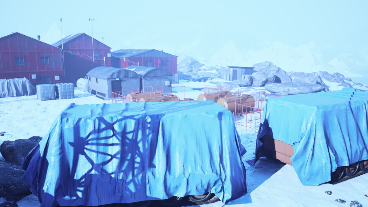 중요한 남극 스테이션 의 모습