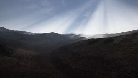 mountain landscape in high altitude