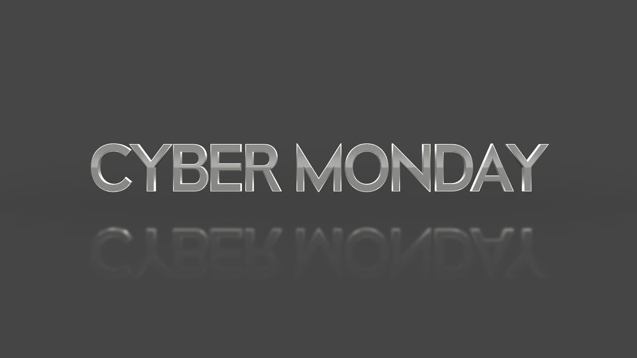 elegancia ciberlunes texto en degradado gris