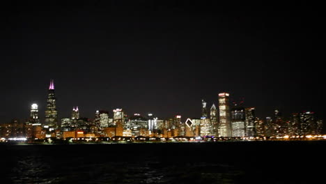 Chicago-skyline-at-night