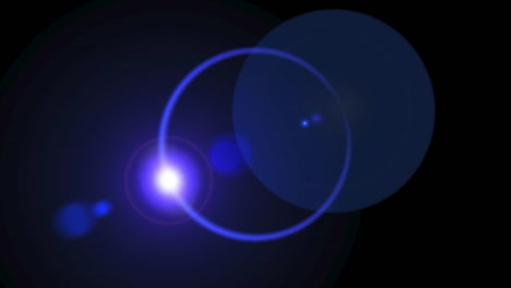 el anillo de luz del bucle de estallido estelar.