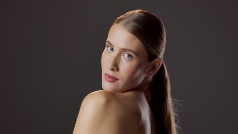 portrait of a beautiful young woman