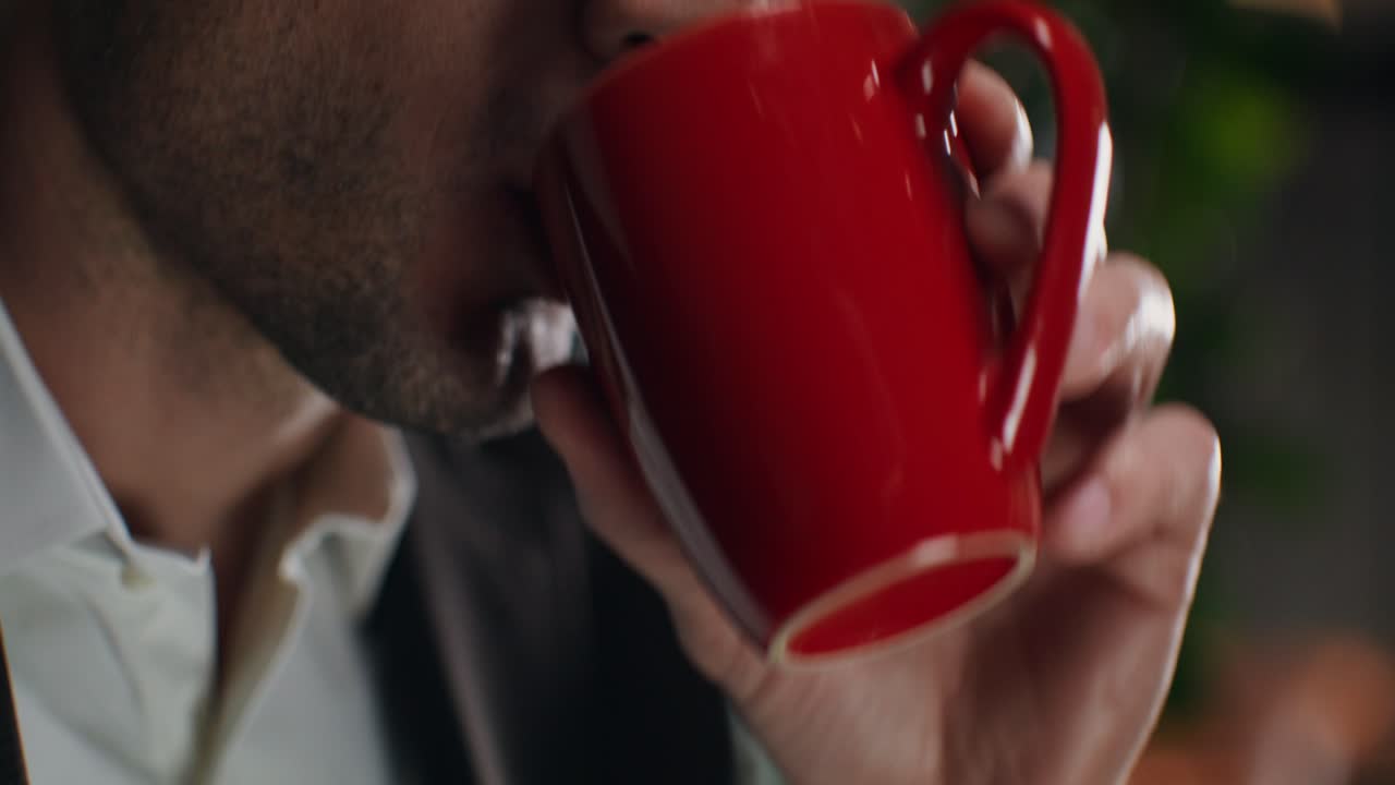 Close-up of a man speaking