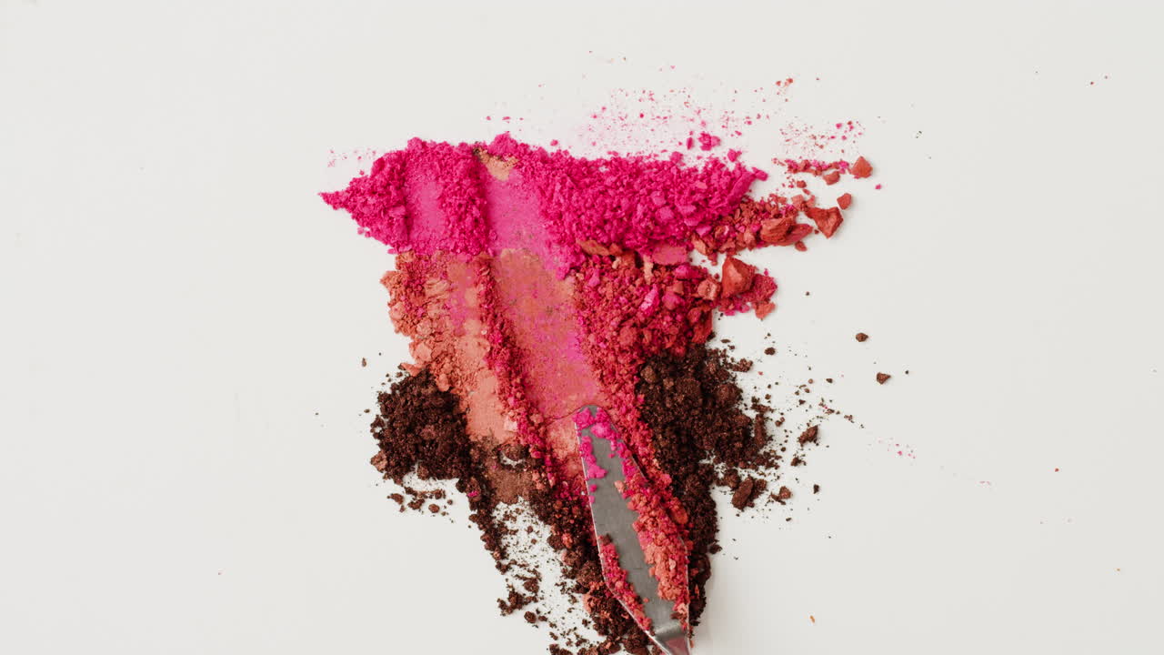 Colorful Makeup Palette Swatches