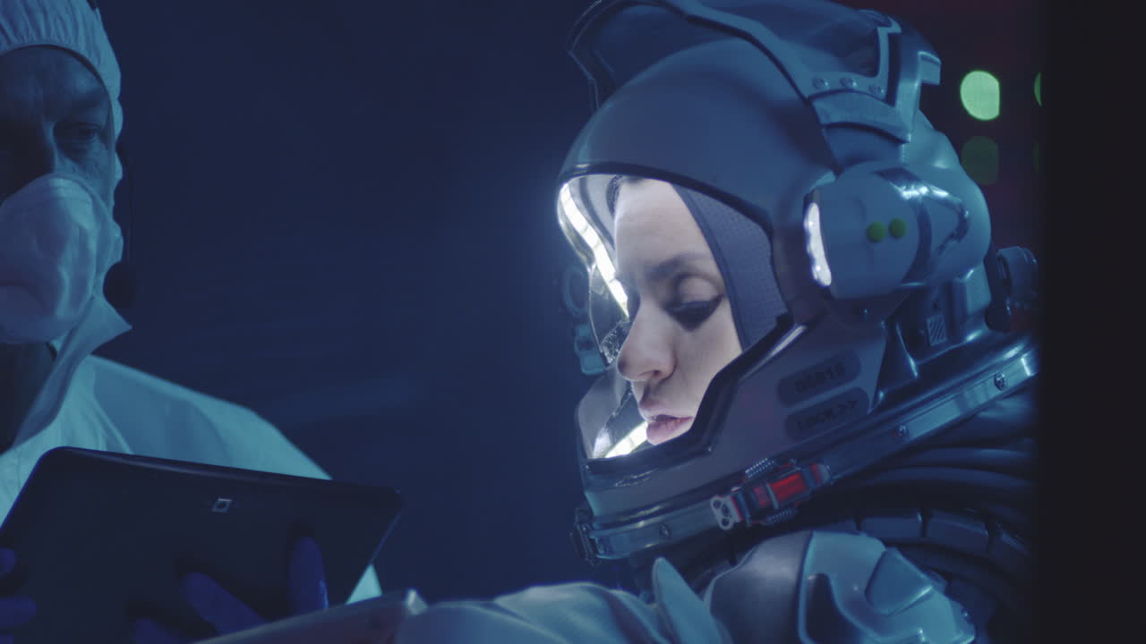 Astronaut Training Session