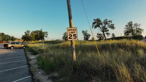 Rising-upward-near-a-speed-limit-sign