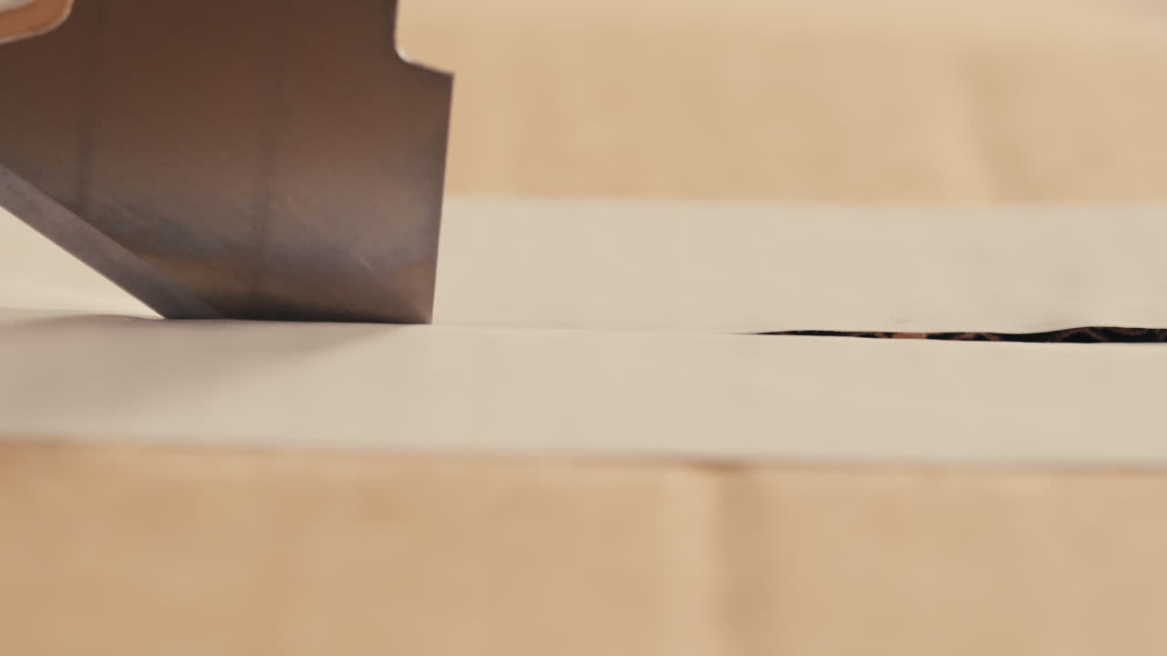 Opening of small carton delivery box, female opening delivery parcel, Transport services, addressee recipient received parcel or client sending package, quick post mail delivery concept