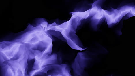 abstract futuristic flowing purple waves pattern