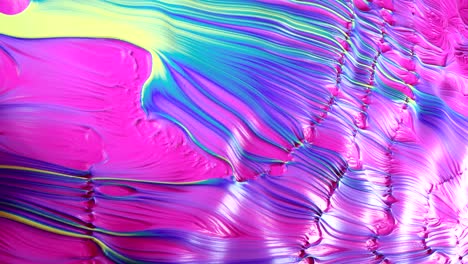 4k abstract paint ripples.