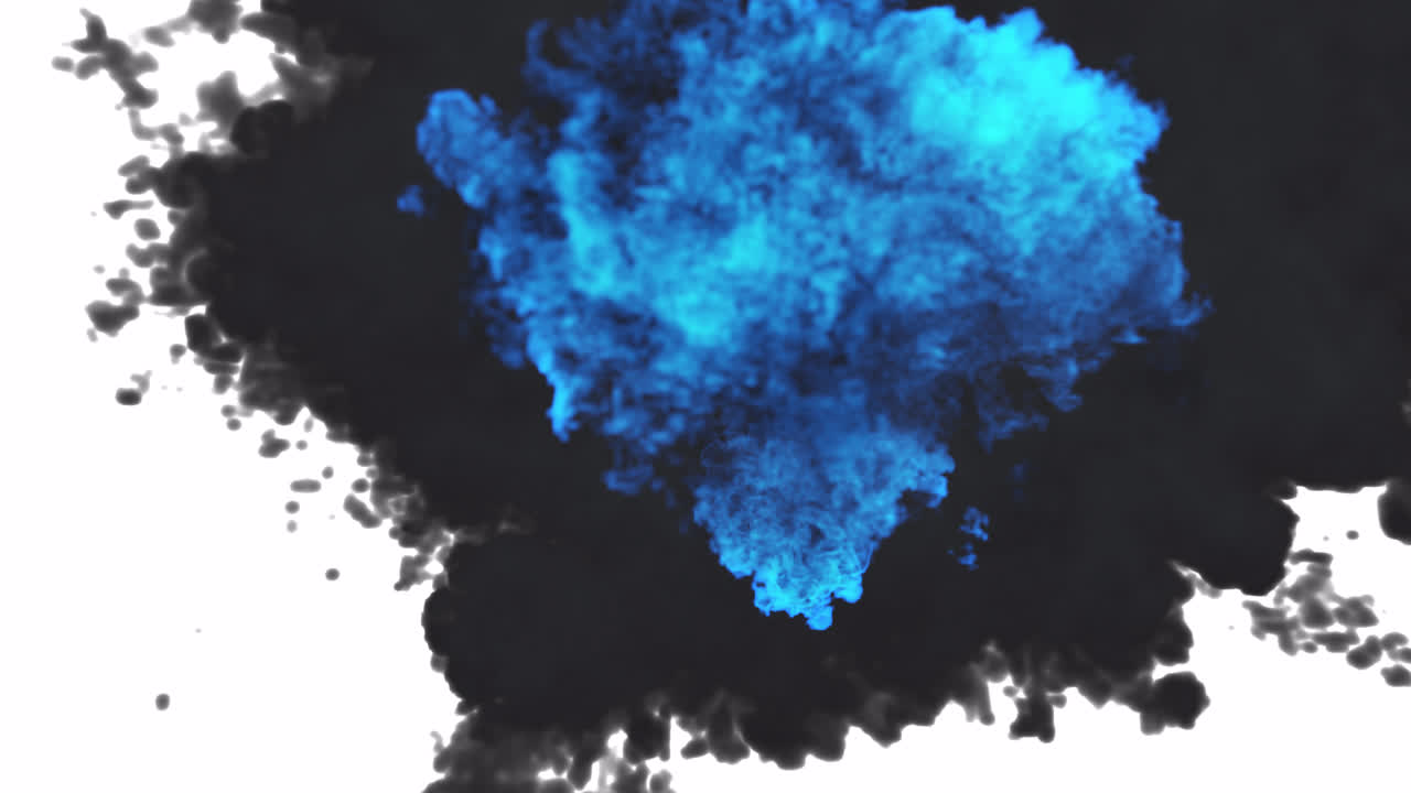 salpicaduras de tinta negra