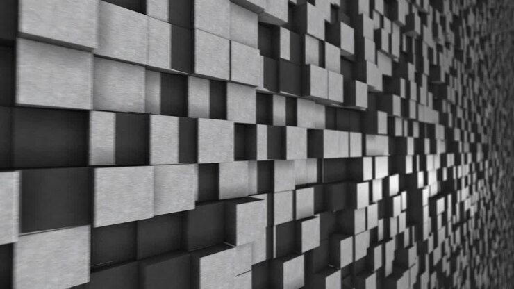 Looping stone blocks background