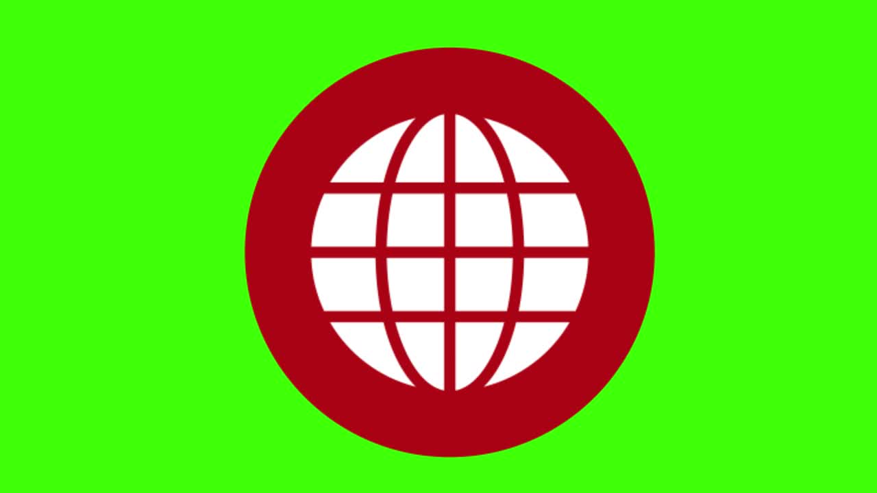 pantalla verde, icono de infracción de seguridad, señal web