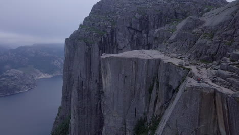 Antena:-Fiordo-De-Preikestolen-En-Noruega