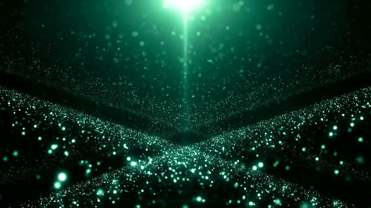 입자 먼지 추상적인 빛 보케 모션 제목 영화적 배경 루프