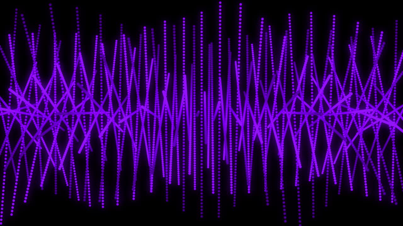 Purple color Dot Shape Pattern animation motion graphics