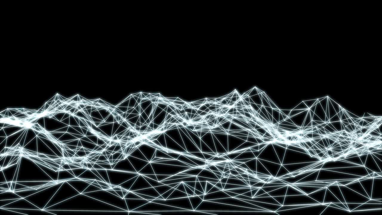 malla ondulada blanca