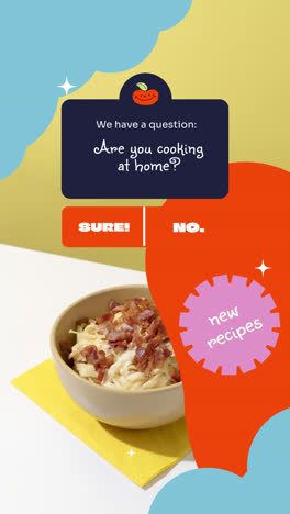 pasta with bacon and a cooking question