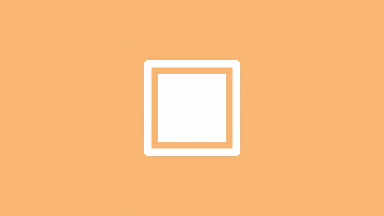 Simple wave icon square Transitions. 1080p - 30 fps - Alpha Channel (5)
