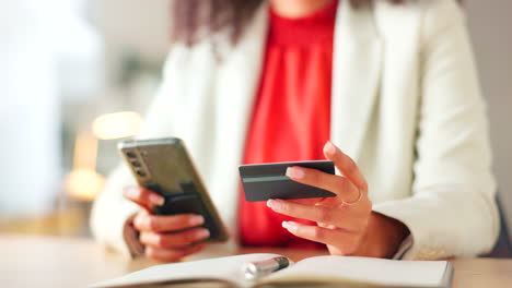 closeup of woman's hands holding a phone