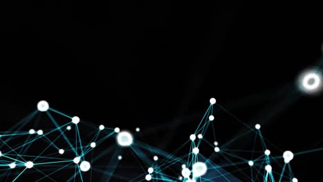 network connections seamless loop with copy space