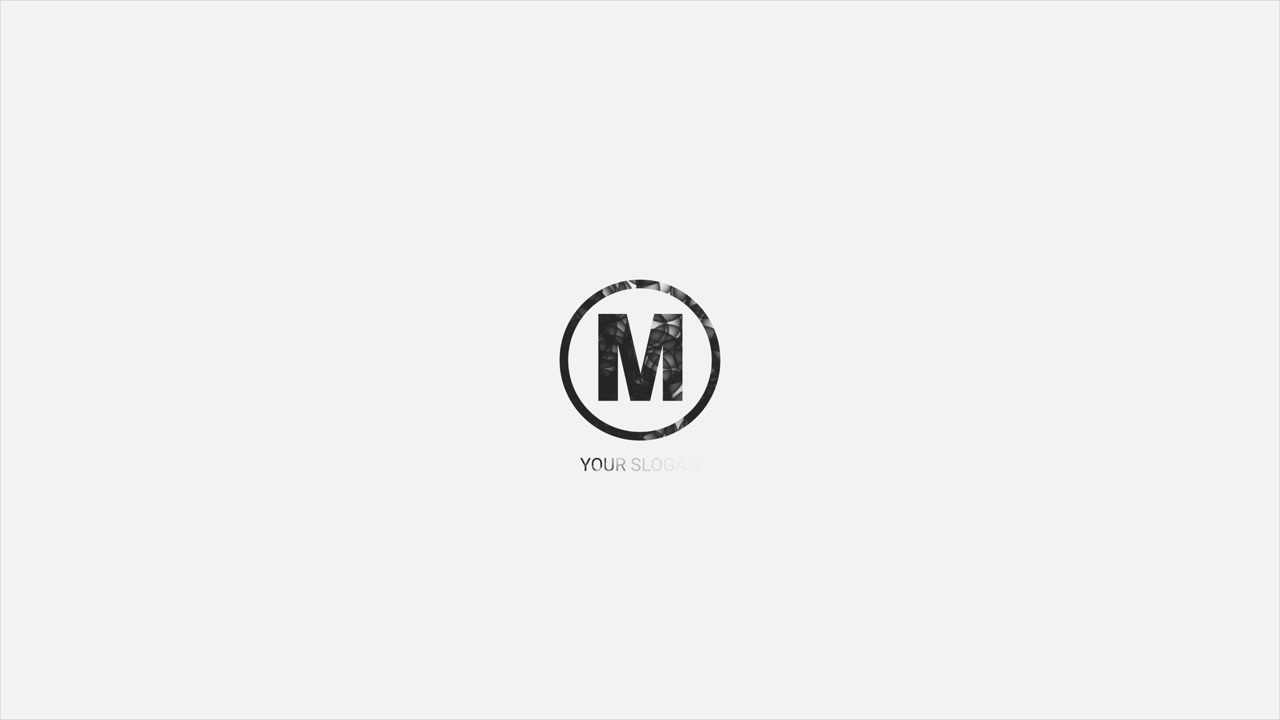Legesyg logoanimation med bobler