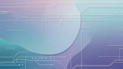 abstract technology background with circuit lines