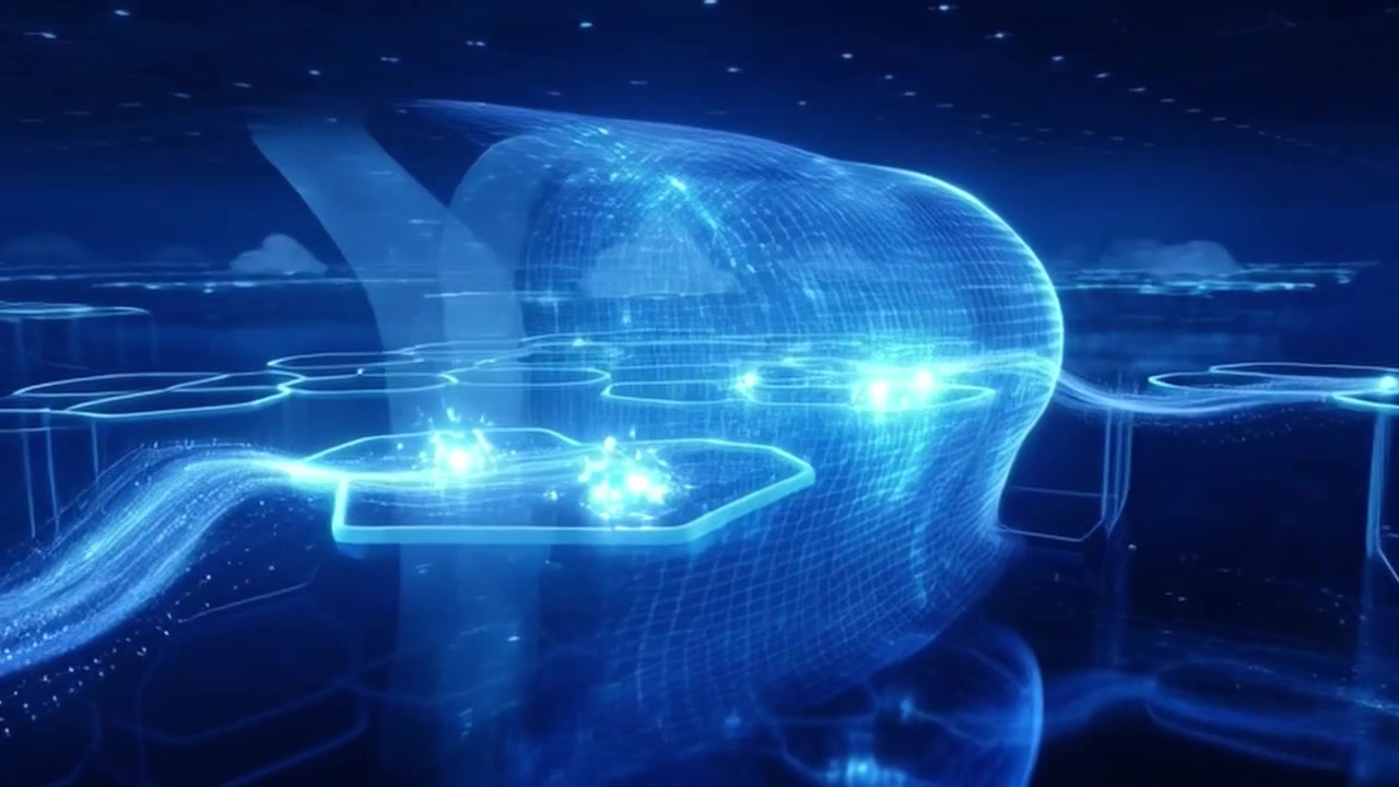 Digital Data Flow and Network Connectivity in Futuristic Cyber Space