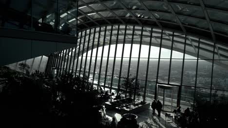 sky garden, london - panoramic city views and indoor garden