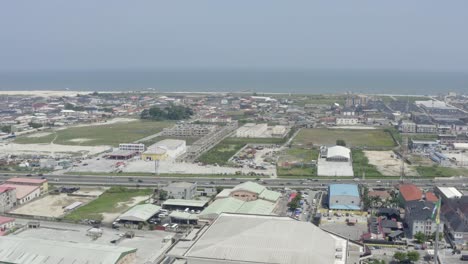 해안 마을 나이지리아 드론 05