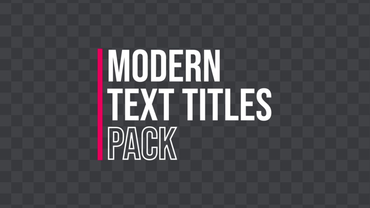 Clean Text Titles 01
Adobe After Effects 2023
Resolution 3840×2160