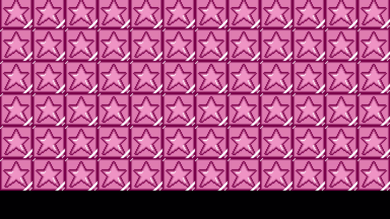 Pixel art tile star 1080p - 30 fps - Alpha Channel (1)