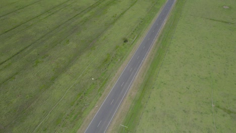 flying above floodplains and macleay valley way in the mid north coast of new south wales in australia